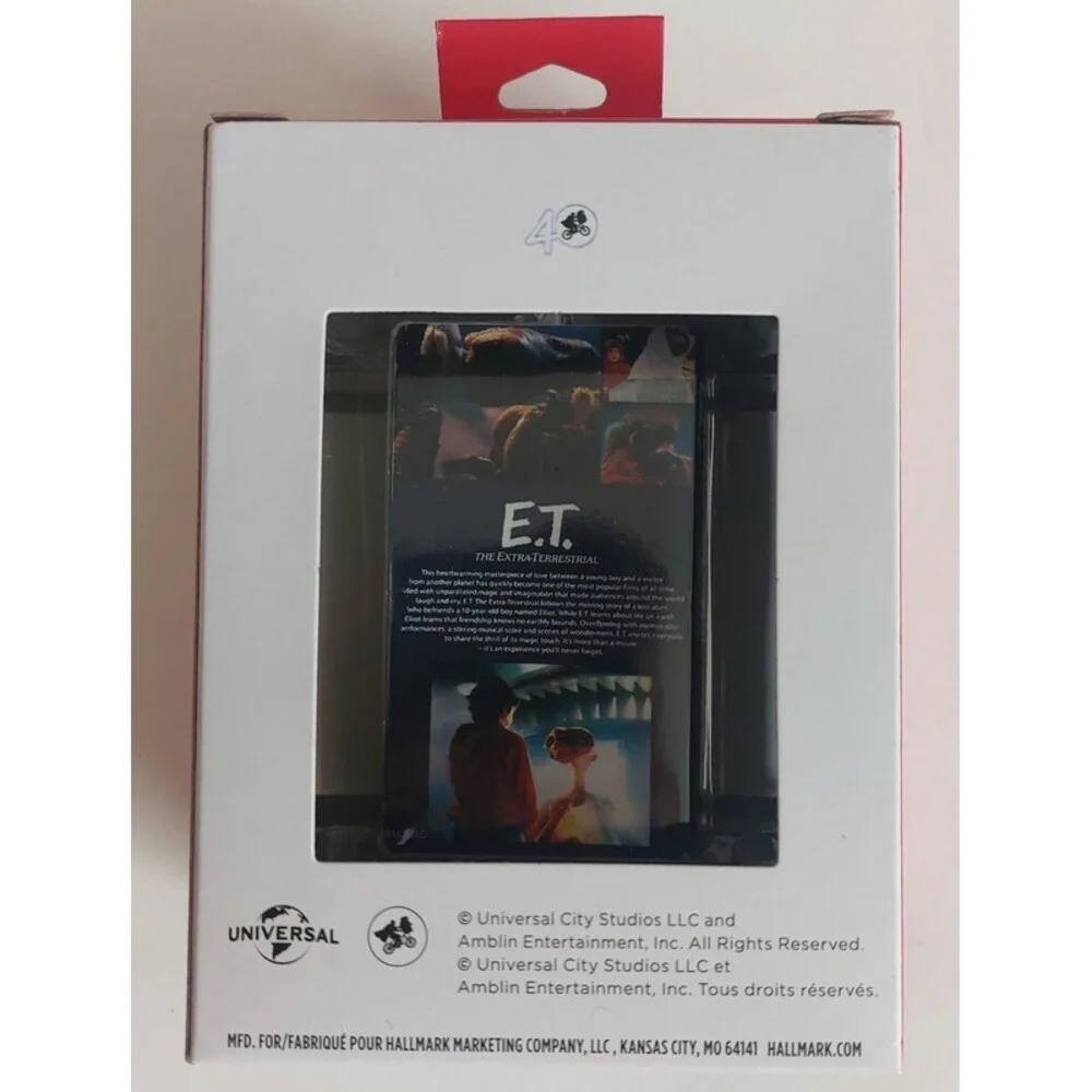 Hallmark Ornaments Christmas Tree Ornament E.T. THE EXTRA-TERRESTRIAL